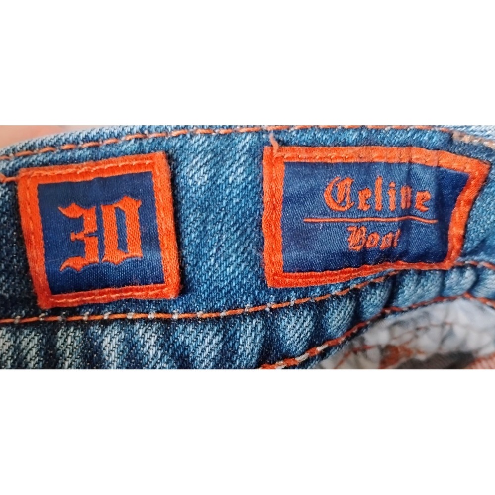 Rock Revival Celine Bootcut Embellished Jeans Size 30 Style# RRJ814617AA - Picture 9 of 12
